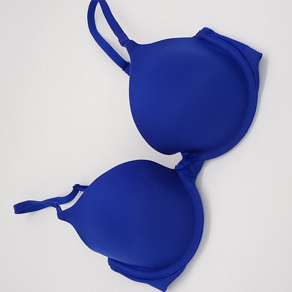 Victoria's Secret Lightly Lined Demi T-Shirt  Bra Blue 32D - Picture 1 of 9